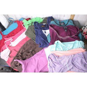Tank Top Cami Lot of 15 Eddie Bauer Ben Sherman & More Women's Shirts bundle
